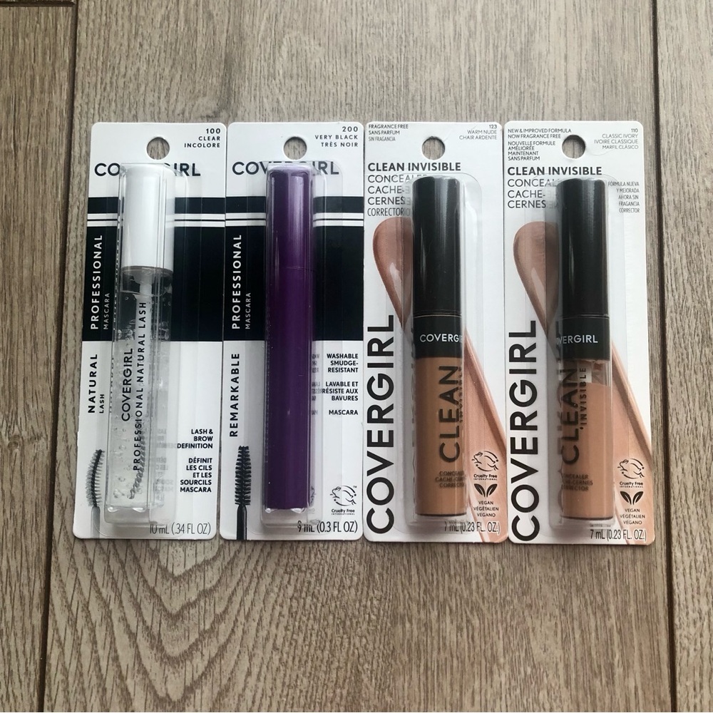 COVERGIRL Mascara & Clean Concealer Bundle